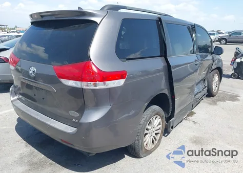 2014 Toyota Sienna Xle V6 8 Passenger from USA, damaged, VIN 5TDYK3DC8ES450681